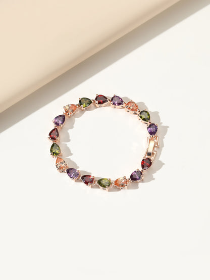 Colorful Zircon Bracelet