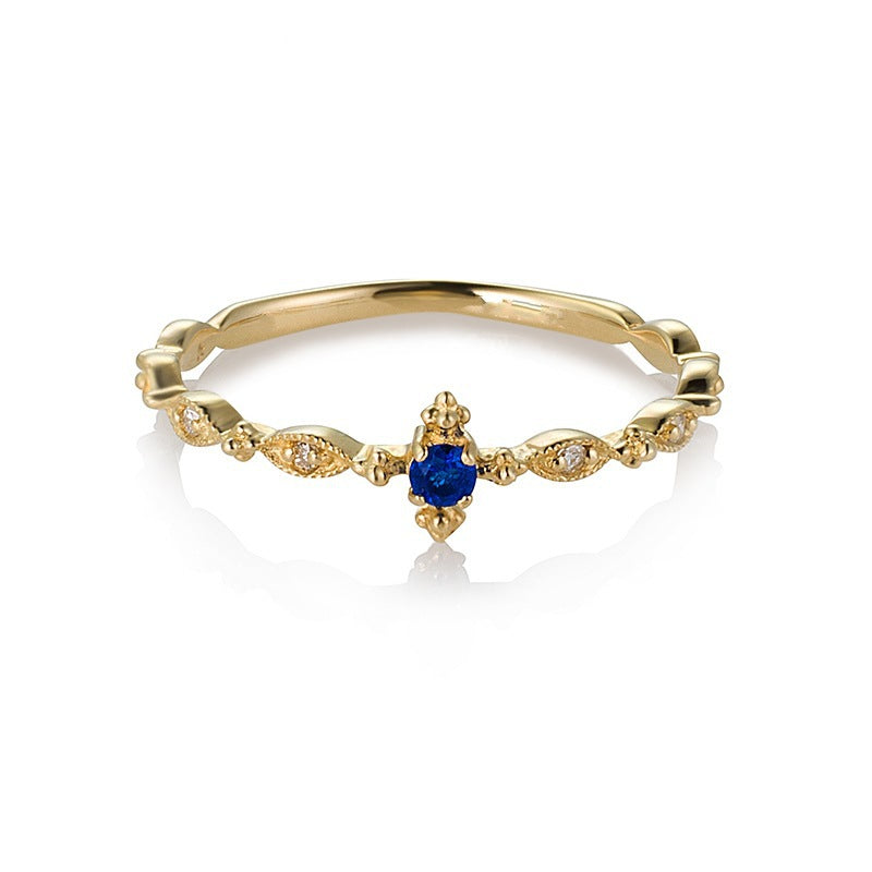 Topaz & Sapphire Ring