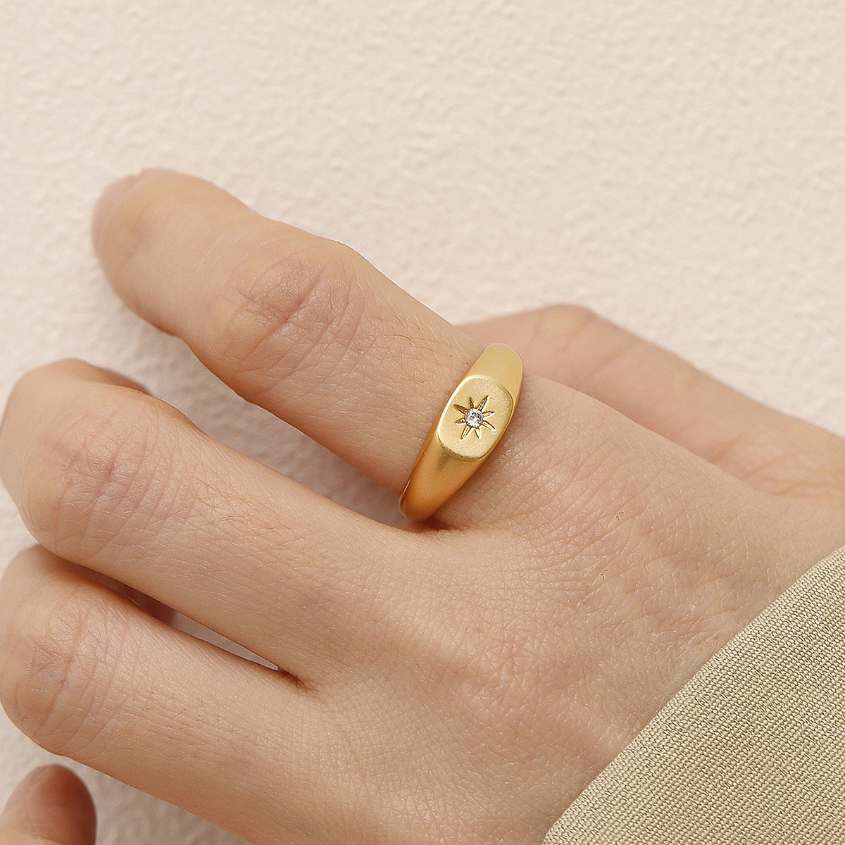 Matte Minimalist Ring