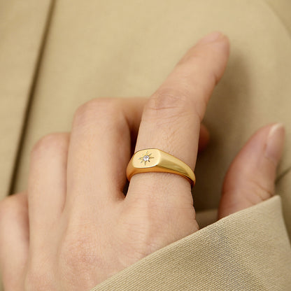 Matte Minimalist Ring