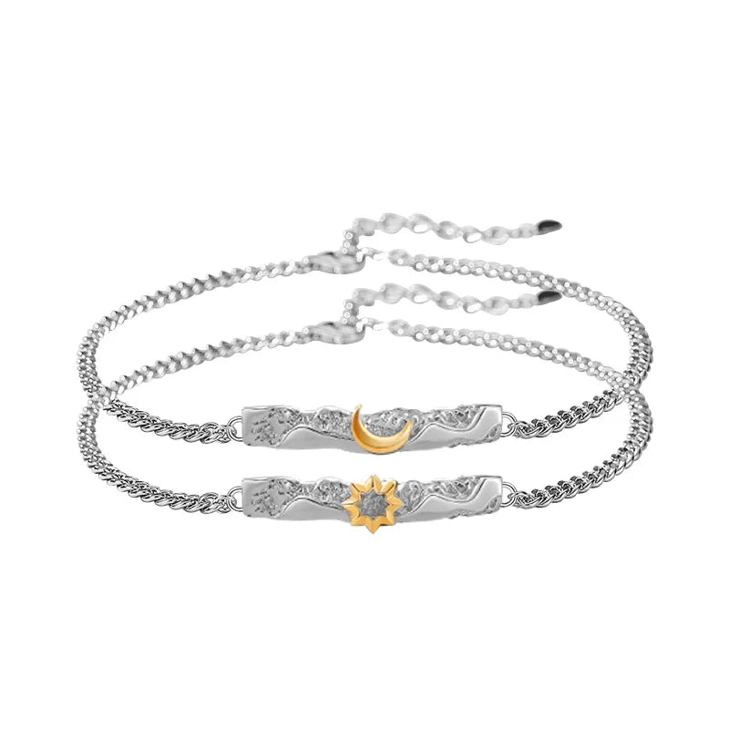 Silver Couple's Bracelet