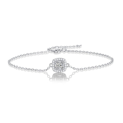 Moissanite Princess Bracelet