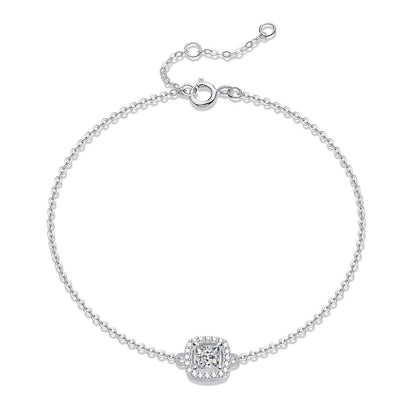 Moissanite Princess Bracelet