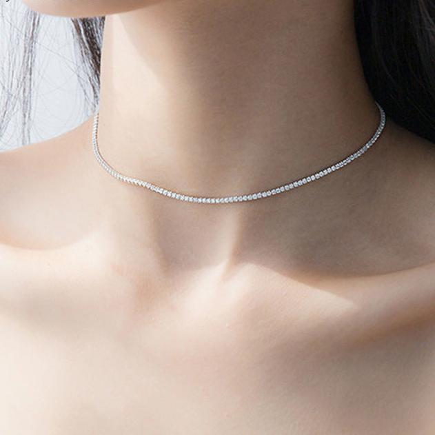 Sweet and Cool Diamond Necklace