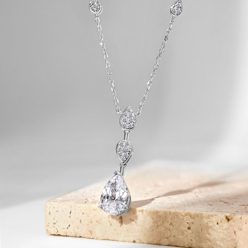 Pear Drop Pendant Necklace