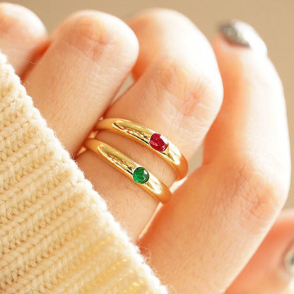 Beautiful Time Gemstone Ring